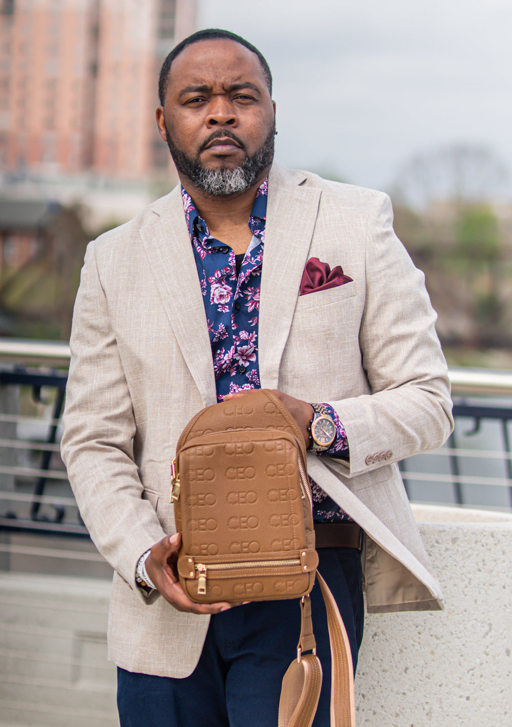 Certified CEO Clothing Crossbody Bag