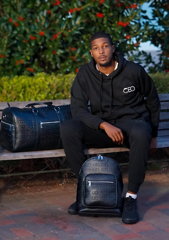 Certified CEO Clothing Black Jogger Set