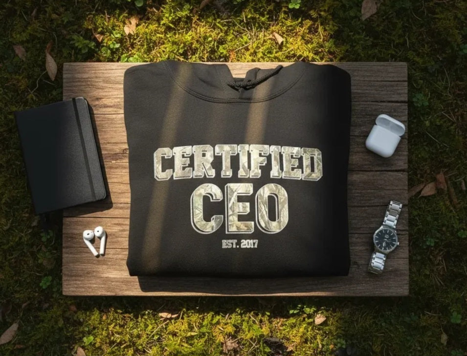 Certified CEO Tree Camo Hoodie