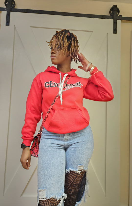 Certified CEO Clothing hoodie with custom drawstrings